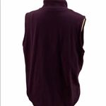 Lands' End EUC Lands’ End size L purple fleece vest. Photo 2