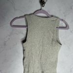 Hollister grey ribbed tank top cropped xs Photo 2