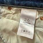 MOTHER Denim MOTHER Superior The Dutchie Cutoff Denim Shorts In Sacred - Sz 26 Photo 4