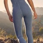 Free People Movement Happiness Runs Henley Jumpsuit - Washed Navy - M/L Photo 2