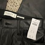 Abercrombie & Fitch NWT Vegan Leather Pants Photo 3