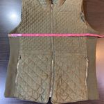 Tribal Vest Sleeveless Jacket Womens Large Green Zip Lined Hiking Walking Mom‎ Photo 7