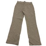 Sanctuary Pants Womens X Small Beige Black Plaid Slim Leg Stretch Photo 0