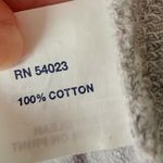 Gap  Women's Gray Half Zip Hoodie Floral Plants Size XS Photo 2