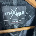 wilson's leather  Maxima Faux Fur Embossed Leather Jacket Size Medium Photo 2