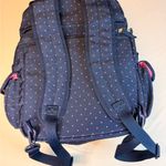 Matilda Jane  Insulated Backpack Cooler/ navy with pink polka dots NWT Photo 2