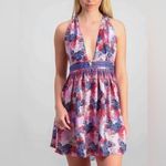 Free People Daydream Floral Butterfly Print Dress Sz L Photo 12
