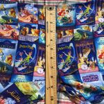 Disney  Parks size small VHS leggings Peter Pan Little Mermaid Dumbo Lion King Photo 6