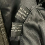 Tannery West Vintage Brown Leather Jacket Cinch Waist Size Large Photo 7