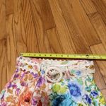 Zimmermann  NWT Raie Tuck Multi Floral Linen Belted Shorts Size 4 Photo 10