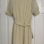 Lulus Lulu’s Falling Into You Cream Swiss Dot Tiered Maxi Dress Photo 2