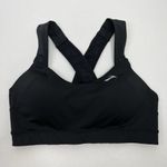 Brooks  Women's Size S ? Sports Bra Uplift Crossback Black No Padding Stretch Photo 2