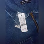 J.Crew NWT 100% Cotton  Denim Midi Dress size 2 Photo 9