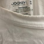 Jockey white cropped shirt Size M Photo 3