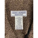Jessica Howard  Women's Brown Dress & Blazer Casual Set Photo 9