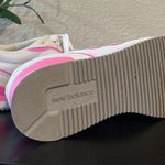 New Balance White & Pink Retro Sneakers Photo 1