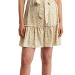 Sam Edelman  Mock Neck Trapeze‎ Dress, Yellow Multi, Size XL 16/18, NWT Photo 0