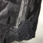 Cacique VTG black satin&lace Bodysuit M Photo 4