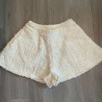 Dance & Marvel Buckle  White Sequin High Waist Going Out Party Shorts size Small Photo 2