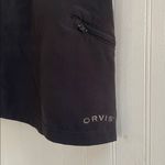 Orvis Active Tennis Skort Preppy Mini Skirt Built-in Shorts in Black Size S Photo 5