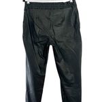 Spanx NWT Faux Leather Jogger Track Pants Black Sz XL Photo 3