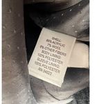 Banana Republic Women's Black Medium Wool Blend Houndstooth Italian Winter Coat Photo 4