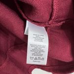 1. State  Maroon Red Boat Neck Tie Back Long Sleeve Top Size Large Photo 5