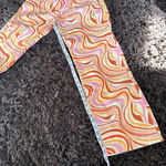 None Groovy vintage style 1970’s orange jeans Photo 5