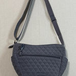 Vera Bradley  Quilted Crossbody Bag in Dark Gray Photo 0