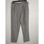 ZARA Tafaluc Collection Black & White Plaid Paperbag High Waist Women XS Preppy Photo 1