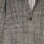 Cupcakes and Cashmere  Houndstooth Plaid Single Button Blazer Women’s Size 2 Photo 2