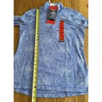 Active USA Kirkland Active Pullover Women M Thumbhole Quarter Zip Sweatshirt Purple Photo 5