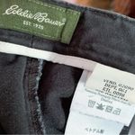 Eddie Bauer Vintage Y2K Stretch Wide Leg Chino 14P Faded Black Photo 3