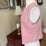 Matching Set Rose Pink Button Vest Comfy Shorts New Size XS Photo 5