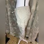 H&M Khaki Cargo Jogger Pants Photo 5