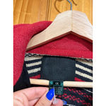 Ralph Lauren Vintage Safari Outfitters Indian Blanket Barn Jacket Red Black Photo 1