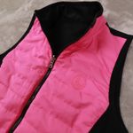 Ralph Lauren Lauren Reversible Vest Women's Medium Pink Black Outdoor Ski Photo 1