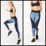 💕MICHI💕 Extension Legging Deep Sea Navy Storm Blue Medium M NWT Photo 3