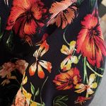 Lush Clothing LUSH High Waist Flowy Pleated Tropical Shorts - Small Photo 9