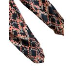 Charlotte Russe  Womens Geometric Print Jogger Pants Black Coral Size L Photo 2