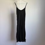 CP Shades Faye Slip Black Maxi Dress Silk Blend Sleeveless size Small Photo 6