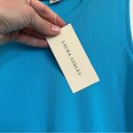Laura Ashley Y2K turquoise blue tank top shell women’s size large sleeveless Photo 3