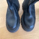 ALOHAS Aloha’s - Go Getter Leather Boots in Black Photo 3