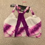 No Boundaries Junior’s Bonded Racerback Tie Dye Bralette Photo 3