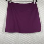 Girlfriend Collective Dark Purple Tennis Skort Photo 3
