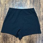 ZARA Pinstripe Dress Shorts With Button Detail size XS Photo 3