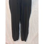 Mono B Black Jogger Pants Elastic Waist Drawstring Athleisure Size M Size M Photo 2