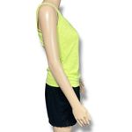 Maurice's  Womens Tank Top Shirt Sleeveless Pullover V Neck Neon Yellow XS Photo 2