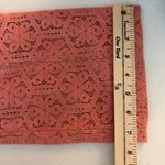 Anthopologie Corey Lynn Calter Womens Youghal Lace Cropped Pants Pink Floral 6 Photo 2