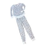 Cuddl Duds White Gray Polar Bear Cozy Warm Winter Pajama PJ Set Photo 2